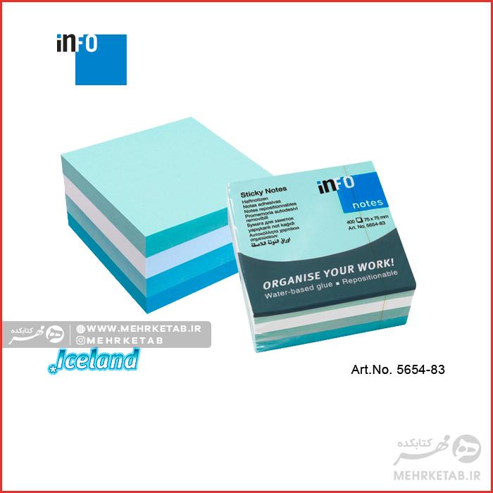 برچسب یادداشت اینفو ۴۰۰ برگ  info Page Marker 5654-83