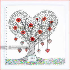 کتاب رنگ آمیزی بزرگسالان آنتی استرس جلد۵   (عشاق)