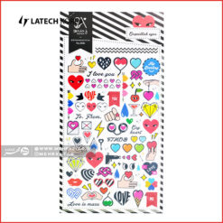 استیکر لاتک طرح LOVE