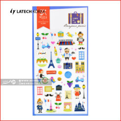 استیکر لاتک طرح پاریس