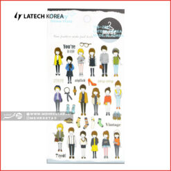 استیکر لاتک طرح مد و استایل