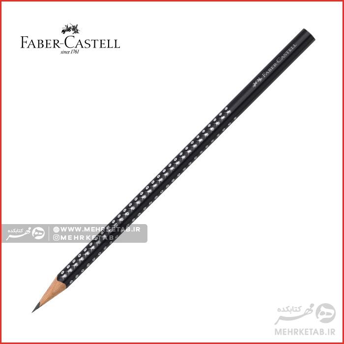 مداد نگین دار گریپ فابرکاستل سری دیزاین Faber-Castell Grip Sparkle Pencil - تصویر 4