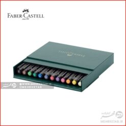ماژیک پیت آرتیست فابرکاستل پک ۱۲ تایی Faber-Castell Pitt Artist Brush Pen Set of 12