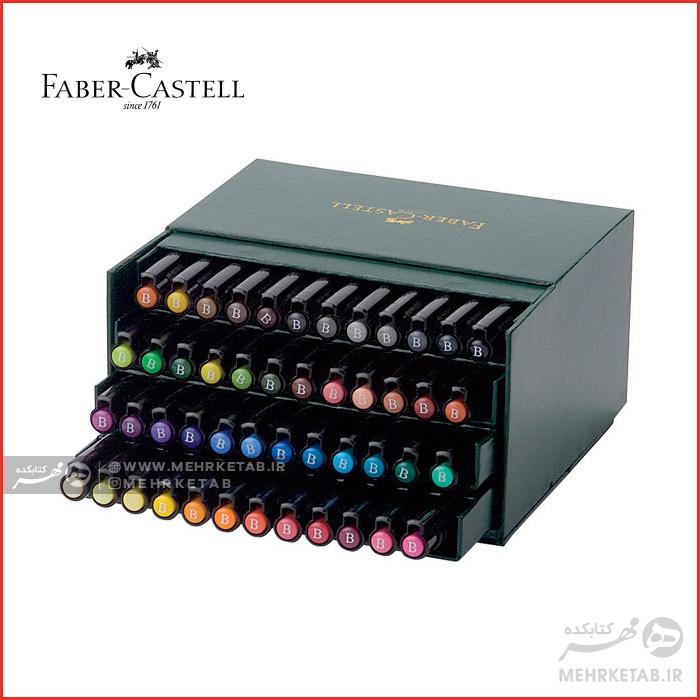 ماژیک پیت آرتیست فابرکاستل پک ۴۸ تایی Faber-Castell Pitt Artist Brush Pen Set of 48