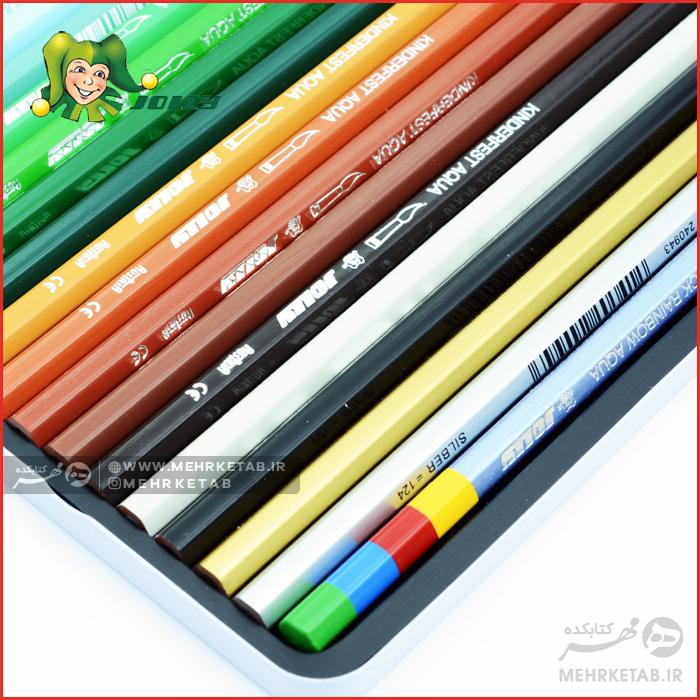 مداد رنگی ۳۶ رنگ آبرنگی جولی Jolly Supersticks Aqua Pencil 36 - تصویر 4