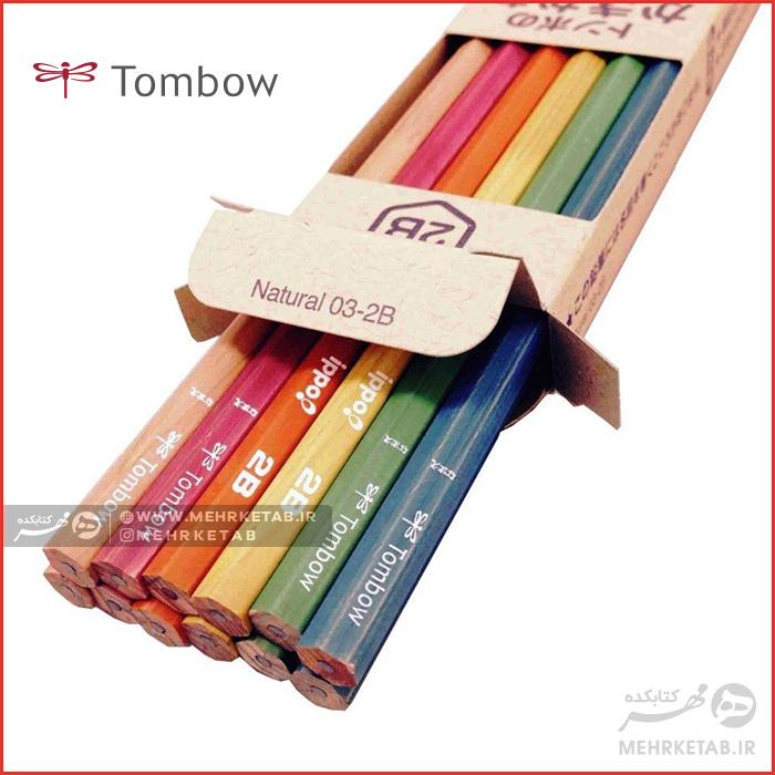 مداد مشکی ایپو تامبو ب Tombow ippo B pencil - تصویر 2
