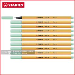 روان نویس نوک نمدی تک رنگ استابیلو STABILO point 88 Fineliner Pen - 13 Ice Green