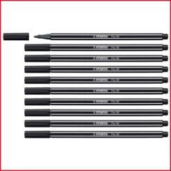 ماژیک حرفه ای  تک رنگ استابیلو STABILO Pen 68 - 68/46 Black