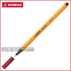 روان نویس نوک نمدی تک رنگ استابیلو STABILO point 88 Fineliner Pen - 50 Crimson