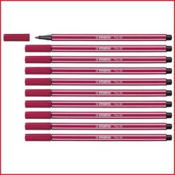 ماژیک حرفه ای  تک رنگ استابیلو STABILO Pen 68 - 68/50 Dark Red