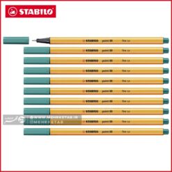 روان نویس نوک نمدی تک رنگ استابیلو STABILO point 88 Fineliner Pen - 51 Turquoise Blue