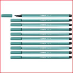 ماژیک حرفه ای  تک رنگ استابیلو STABILO Pen 68 - 68/51 Turquoise Blue