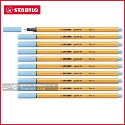 روان نویس نوک نمدی تک رنگ استابیلو STABILO point 88 Fineliner Pen - 57 Azure