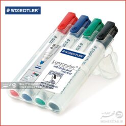 Lumocolor Whiteboard Marker Bullet Tip Set of 4  ماژیک وایتبورد نوک گرد ست ۴ تایی استدلر
