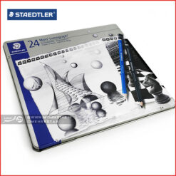 ست مداد طراحی استدلر 24 عددی Staedtler Mars Lumograph Drawing Pencils 24