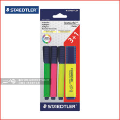 هایلایتر ۳+۱ رنگ استدلر Staedtler Textsurfer® classic 364 3+1