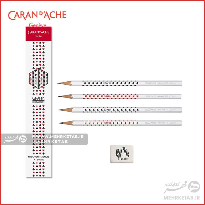 مداد هگزا کرن داش Caran d Ache Grafik - تصویر 3