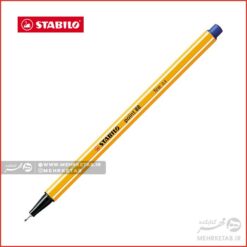 روان نویس نوک نمدی تک رنگ استابیلو STABILO point 88 Fineliner Pen
