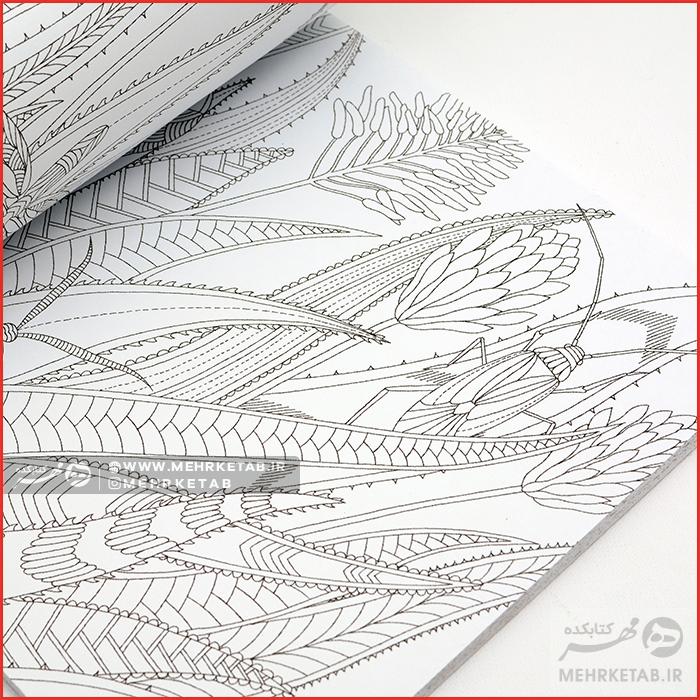 کتاب رنگ آمیزی بزرگسالان سرزمین رویایی - تصویر 3