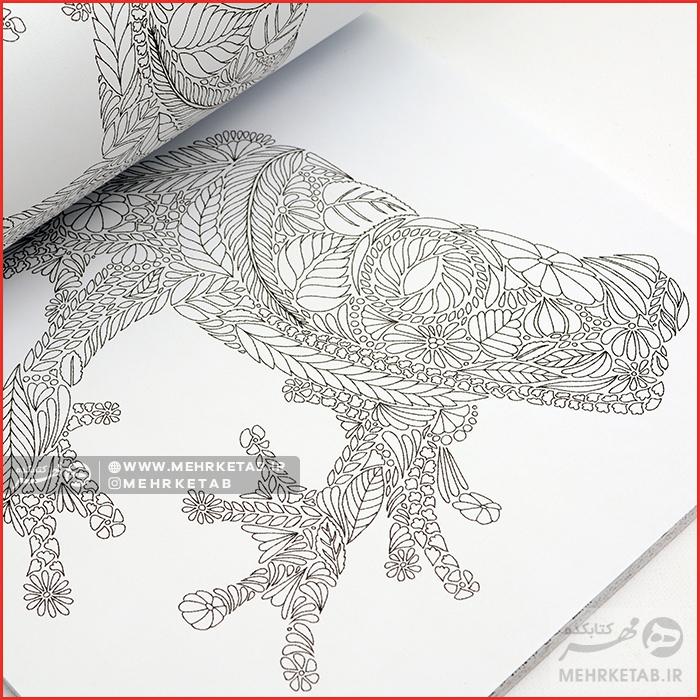 کتاب رنگ آمیزی بزرگسالان سرزمین رویایی - تصویر 4