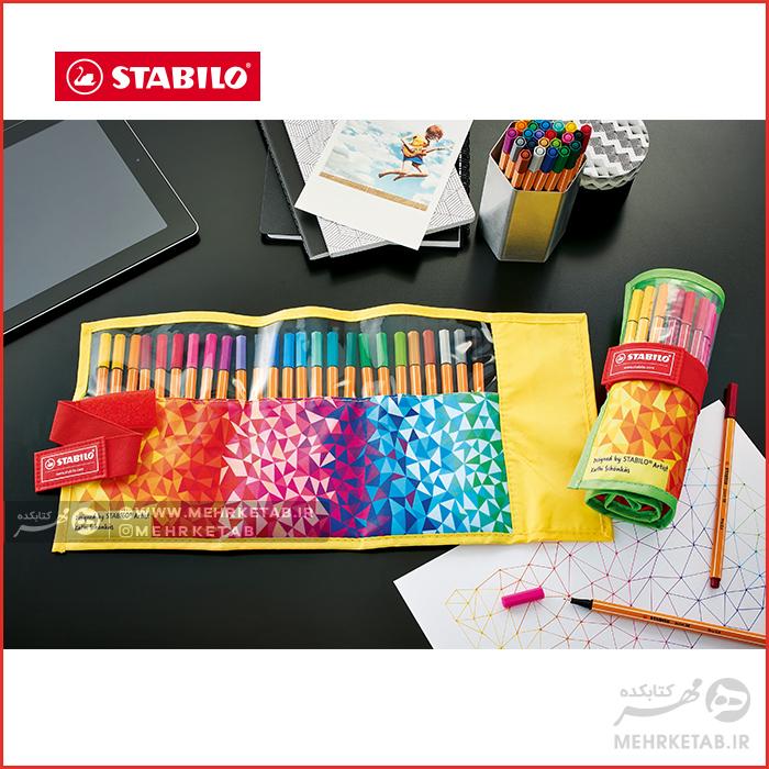 روان نویس نوک نمدی استابیلو طرح جدید STABILO Point 88 Fan Edition - تصویر 2
