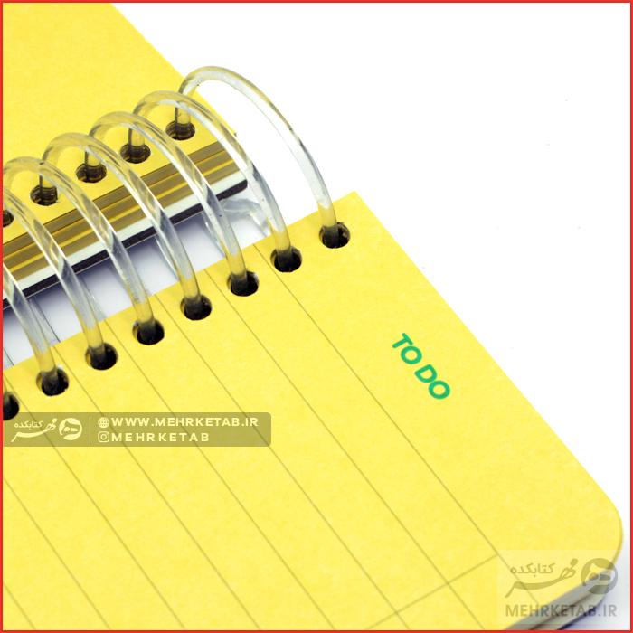 دفتر برنامه ریزی سیمی رنگ سبز to do list - تصویر 2