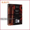 دفتر یادداشت دنزوی سم طرح ترکمن  sam soft cover denzo notebook 9