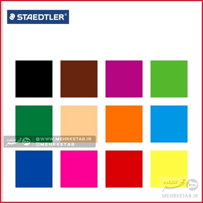 مداد رنگی 24 رنگ استدلر وپکس نشکن سری نوریس Noris Staedtler wopex-24 color  Pencils - تصویر 5