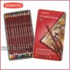 مداد رنگی پاستلی 12 رنگ درونت Derwent 12 pastel pencils