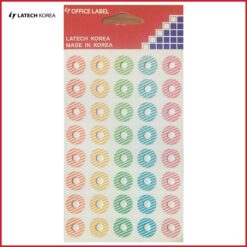 استیکر لاتک طرح محافظ کلاسور بسته شش عددی  Latech Sticker