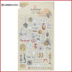 استیکر لاتک طرح نوستالژی  Latech Sticker