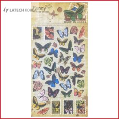استیکر لاتک طرح پروانه ها  Latech Sticker