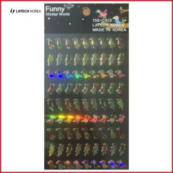 استیکر لاتک طرح طوطی  Latech Sticker