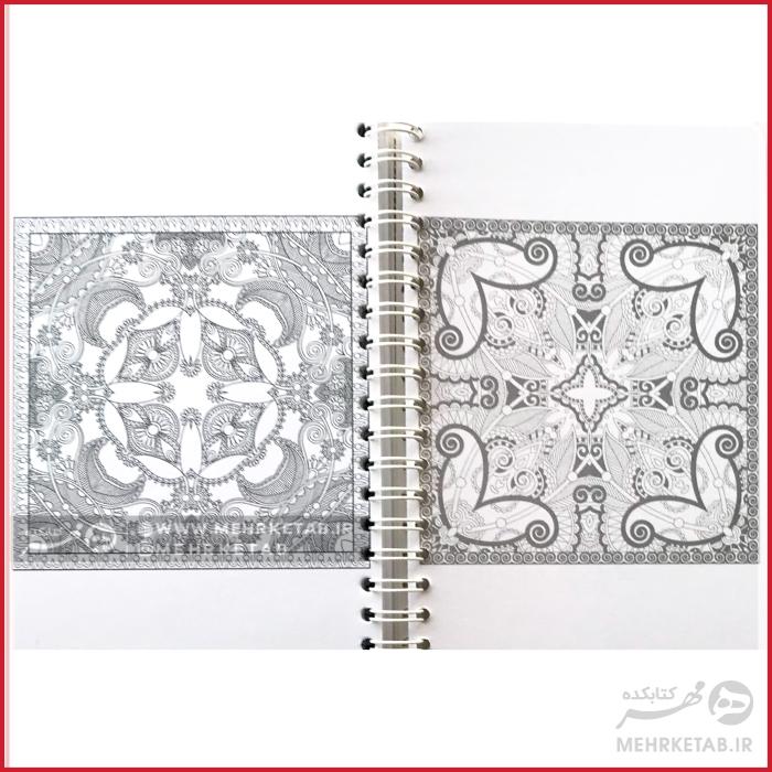 پکیج رنگ آمیزی انتی استرس با جعبه کادویی - تصویر 6