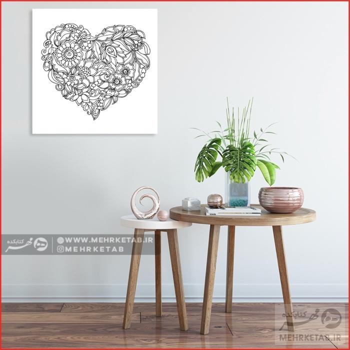 تخته شاسی رنگ آمیزی بزرگسالان  کد 0080 - تصویر 2