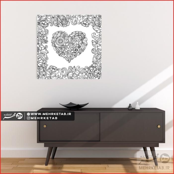 تخته شاسی رنگ آمیزی بزرگسالان کد 0079 - تصویر 2