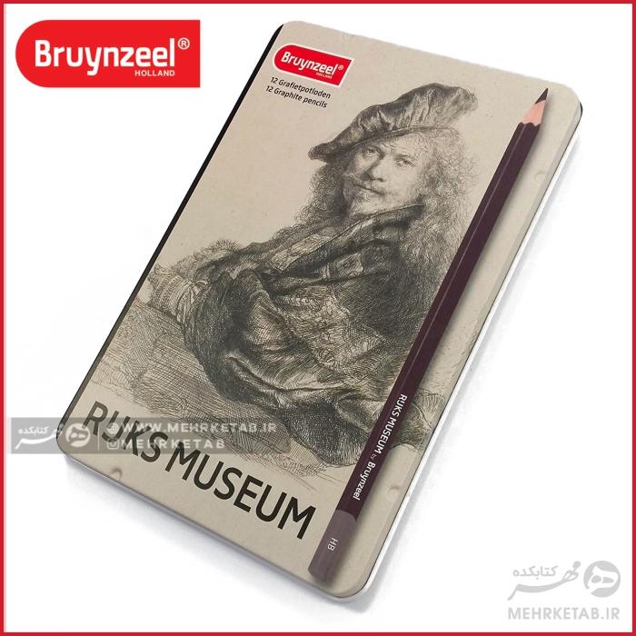 مداد رنگی 12 رنگ برونزیل سری راکس Bruynzeel - Rijks Museum Edition of 12 Colouring Pencils (Copy)