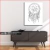 تخته شاسی رنگ آمیزی کد 323 Dream catcher 323