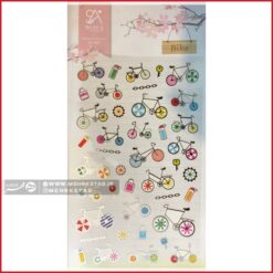 استیکر لاتک طرح دوچرخه 2