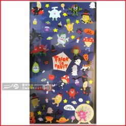 استیکر لاتک طرح آدمک میوه ای