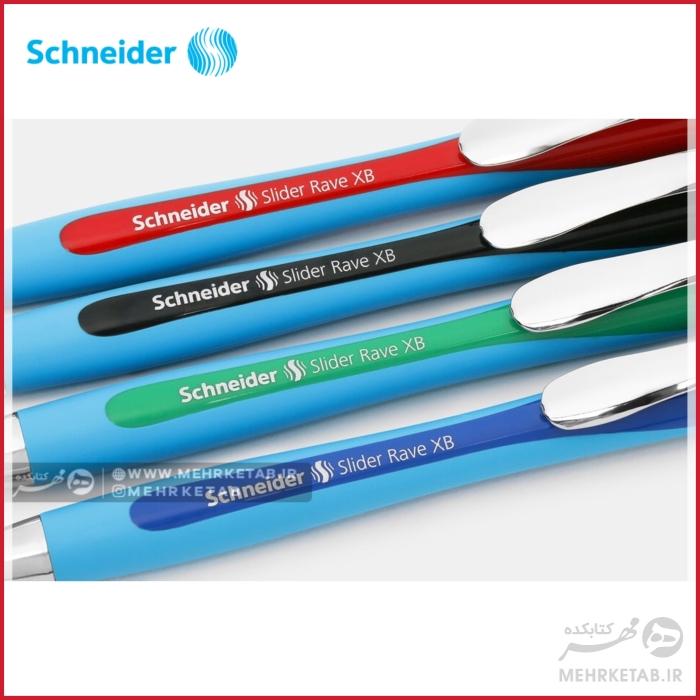 خودکار اشنایدر سری اسلایدر ریو  Schneider Slider Rave Pen - تصویر 3