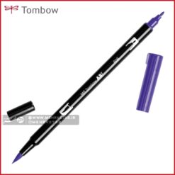 ماژیک براش دو سر تومبوTombow ABT Dual Brush Pen - 606-Violet