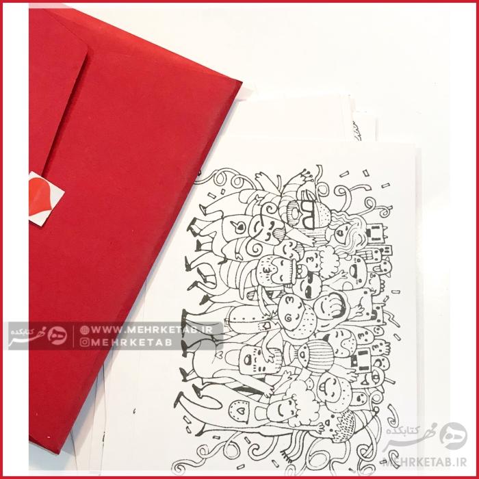 پکیج آنتی استرس کتابکده مهر - تصویر 2