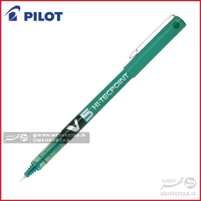 خودکار پایلوت مدل وی 5 Pilot V5 Hi-Tecpoint Rollerball Pen Extra-Fine
