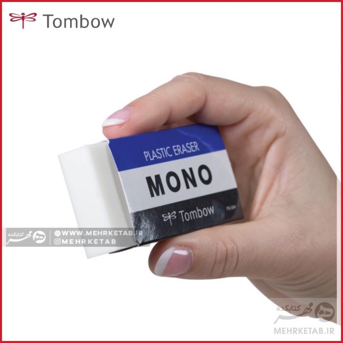 پاک کن جامبوی مونو تامبو MONO Eraser, White, Jumbo - تصویر 2
