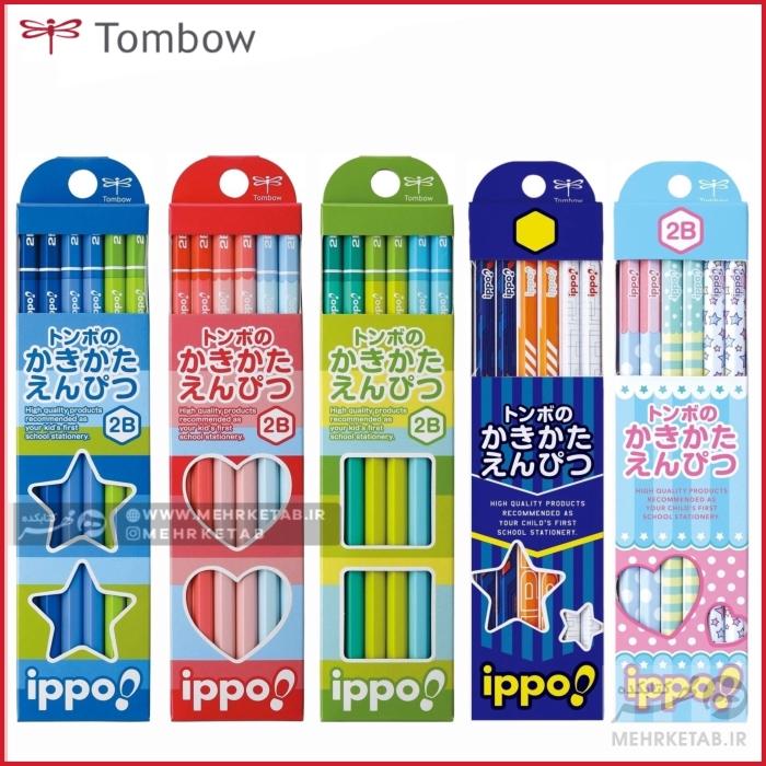 مداد مشکی ایپو تامبو اچ ب Tombow ippo HB pencil - تصویر 2