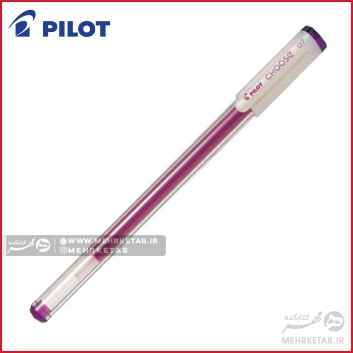 روان نویس ژله ای پایلوت سری چوز تک رنگ pilot choose pigment gel roller pen - تصویر 5