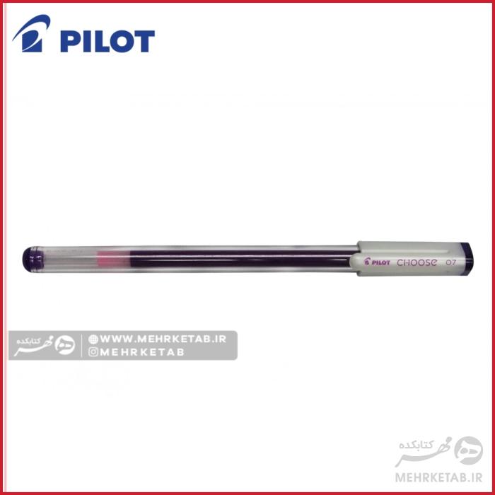 روان نویس ژله ای پایلوت سری چوز تک رنگ pilot choose pigment gel roller pen - تصویر 8
