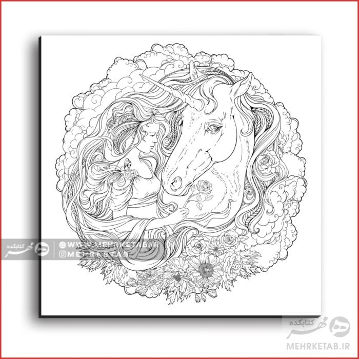 تخته شاسی رنگ آمیزی بزرگسالان کد 1371