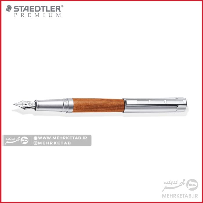 خودنویس استدلر پرمیوم مدل لیگنوم staedtler premium lignum fountain pen - تصویر 2